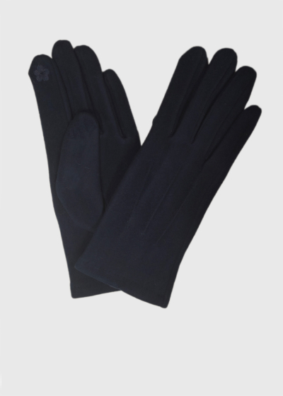 Evie dark blue gloves