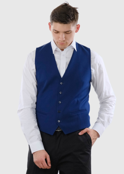 Lionello tumši zila vīriešu klasisks veste