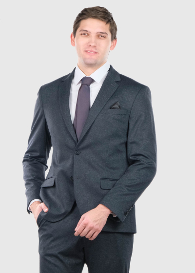 Ladislao Slim Fit black suit