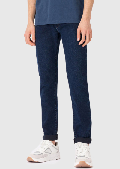 Slim Fit dark blue jeans