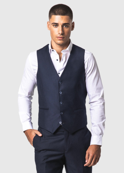 Vinicio zila klasisks veste