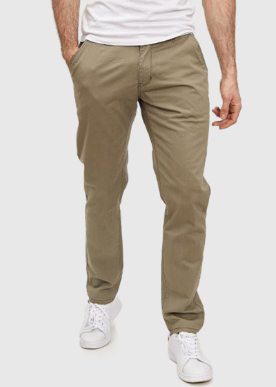 Anastasio Slim Fit haki vīriešu bikses
