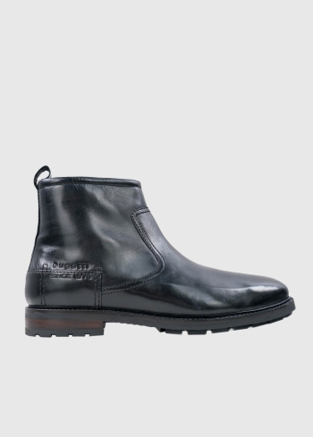 Bugatti Nevio black warm leather boots