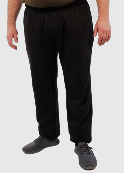Jacopo Plus Size black men's sweatpants