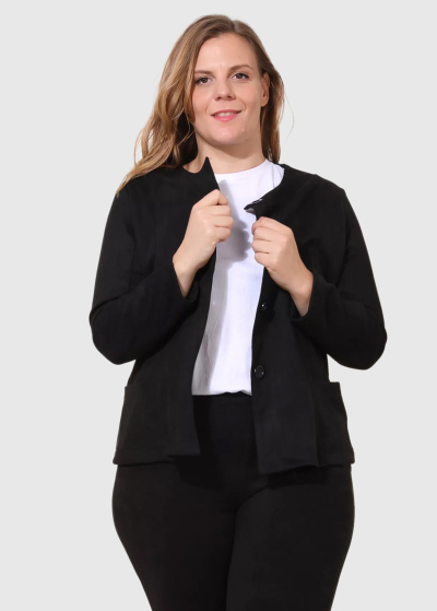 Alfonsina Plus Size black women's blazer