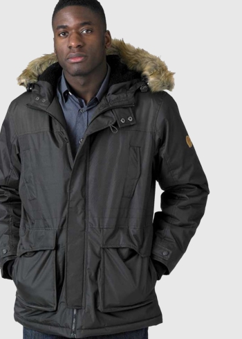 Jacopo Plus Size izmēru haki parka