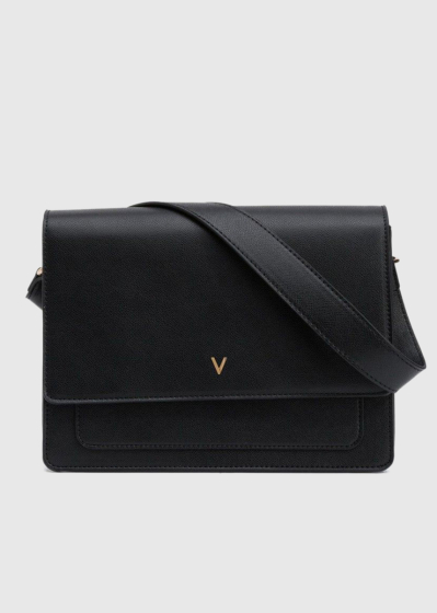 Diletta black womens cross body bag