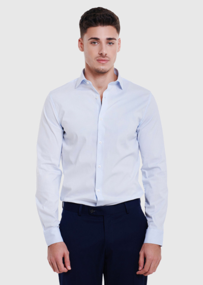 Niccolo Slim&nbsp;Fit light blue men's shirt